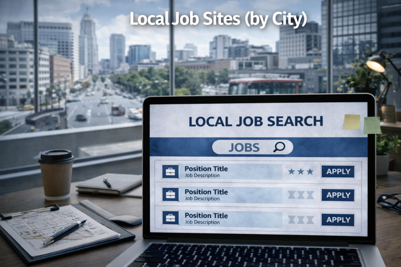 Local Job Sources List of Local Job Sites & Job Boards - Job Seekers Blog - JobStars