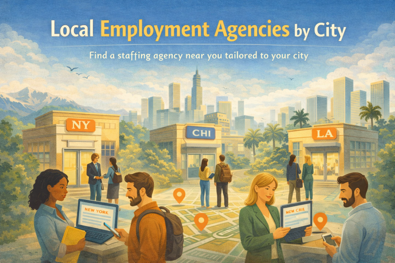 Local Job Sources List of Local Employment Agencies - Job Seekers Blog - JobStars
