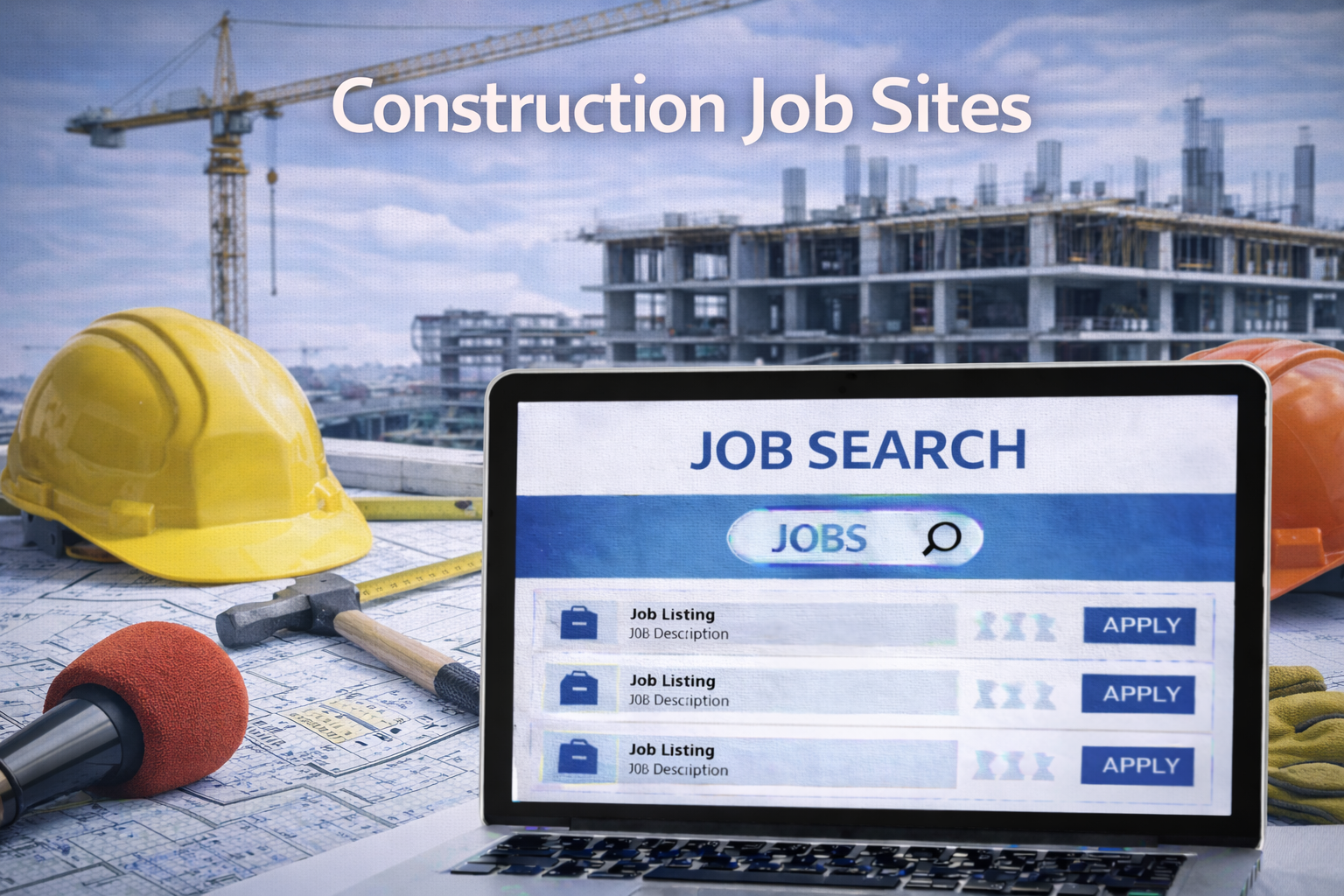 Construction Job Sites & Job Boards - Job Seekers Blog - JobStars USA