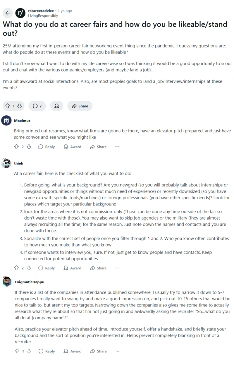 Career Fairs Reddit - Blog - JobStars USA