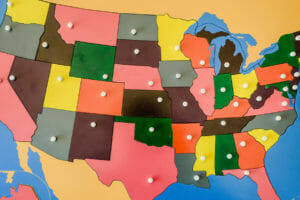 Background USA Map