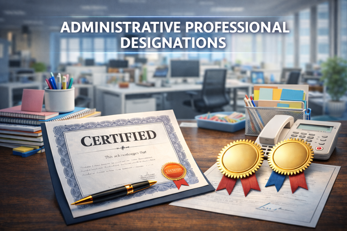 Administrative Professional Designations - Blog- JobStars USA