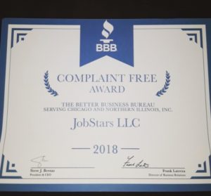 BBB Complaint Free Award 2018