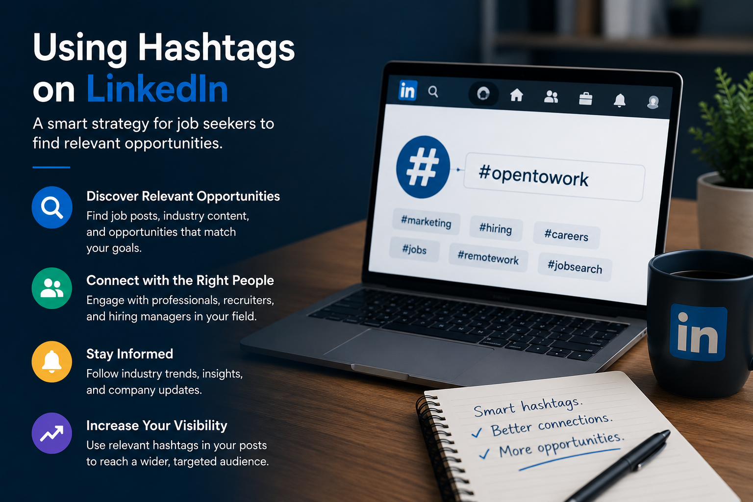 Using Hashtags on LinkedIn as a Job Seeker - Job Seekers Blog - JobStars USA