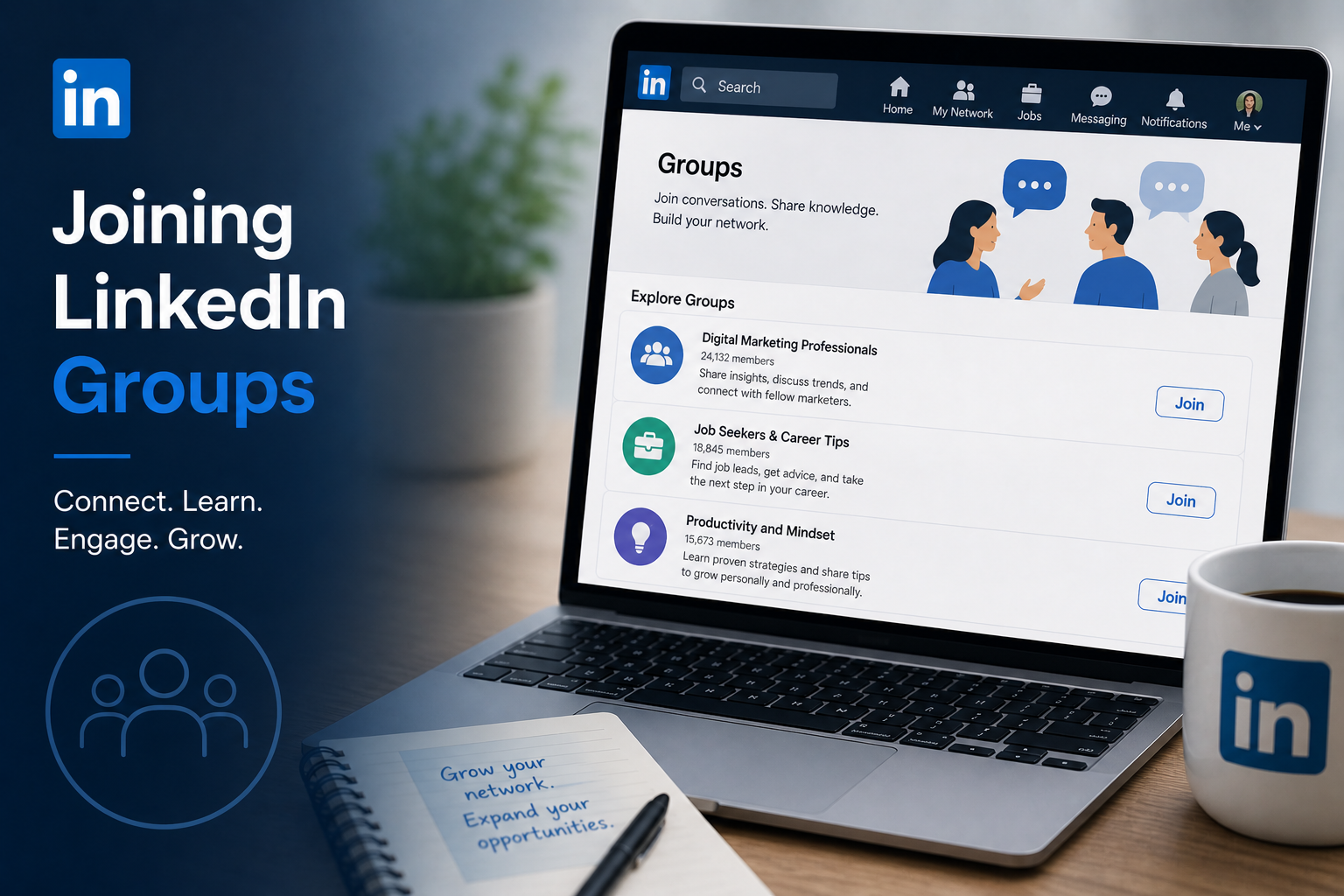 Benefits of Joining LinkedIn Groups - Job Seekers Blog - JobStars USA