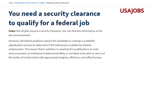 Security Clearance - Blog - JobStars USA
