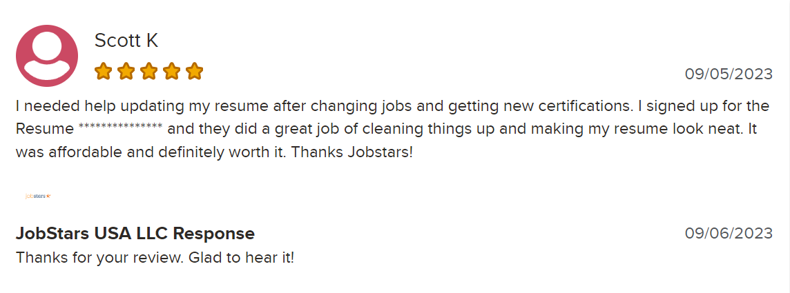 BBB JobStars Review 2 - Customer Reviews - JobStars USA