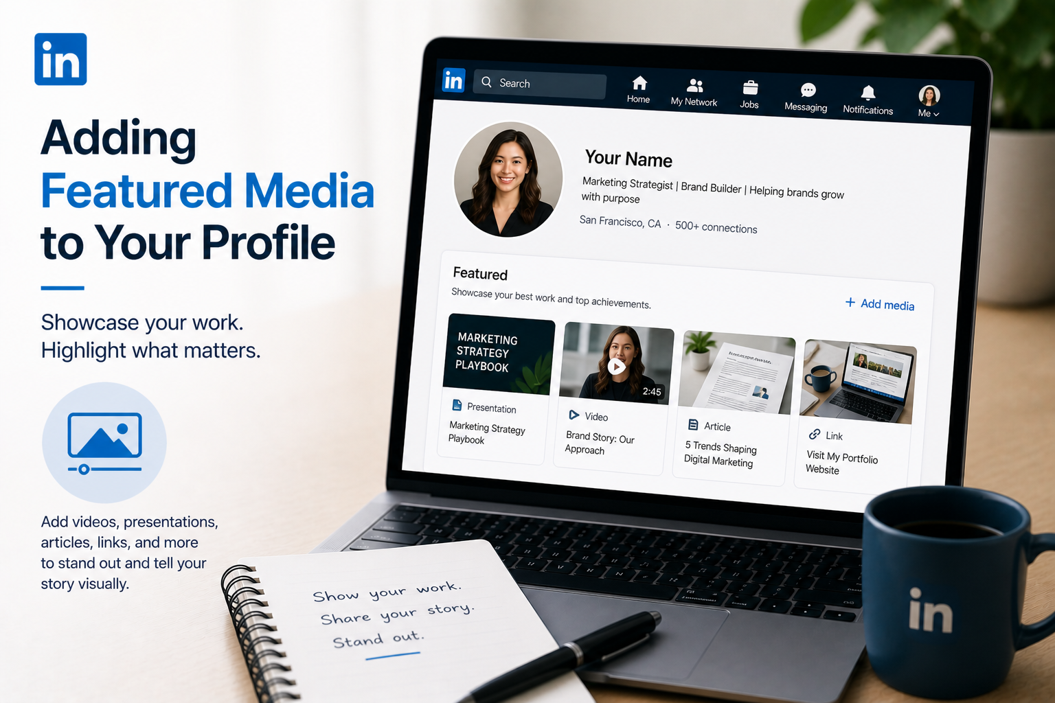 Adding Featured Media on LinkedIn - Job Seekers Blog - JobStars USA