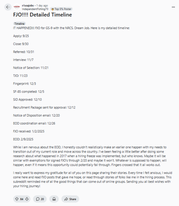 Federal Hiring Timeline Reddit - Blog - JobStars USA