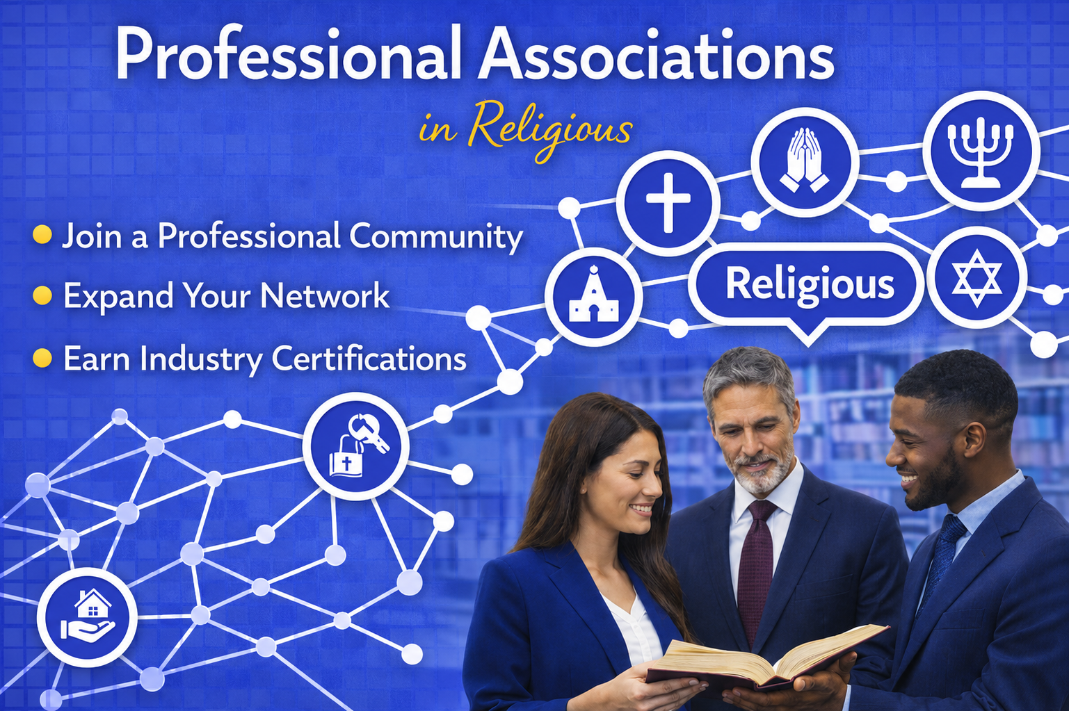 List of Religious Professional Associations & Organizations - Job Seekers Blog - JobStars USA