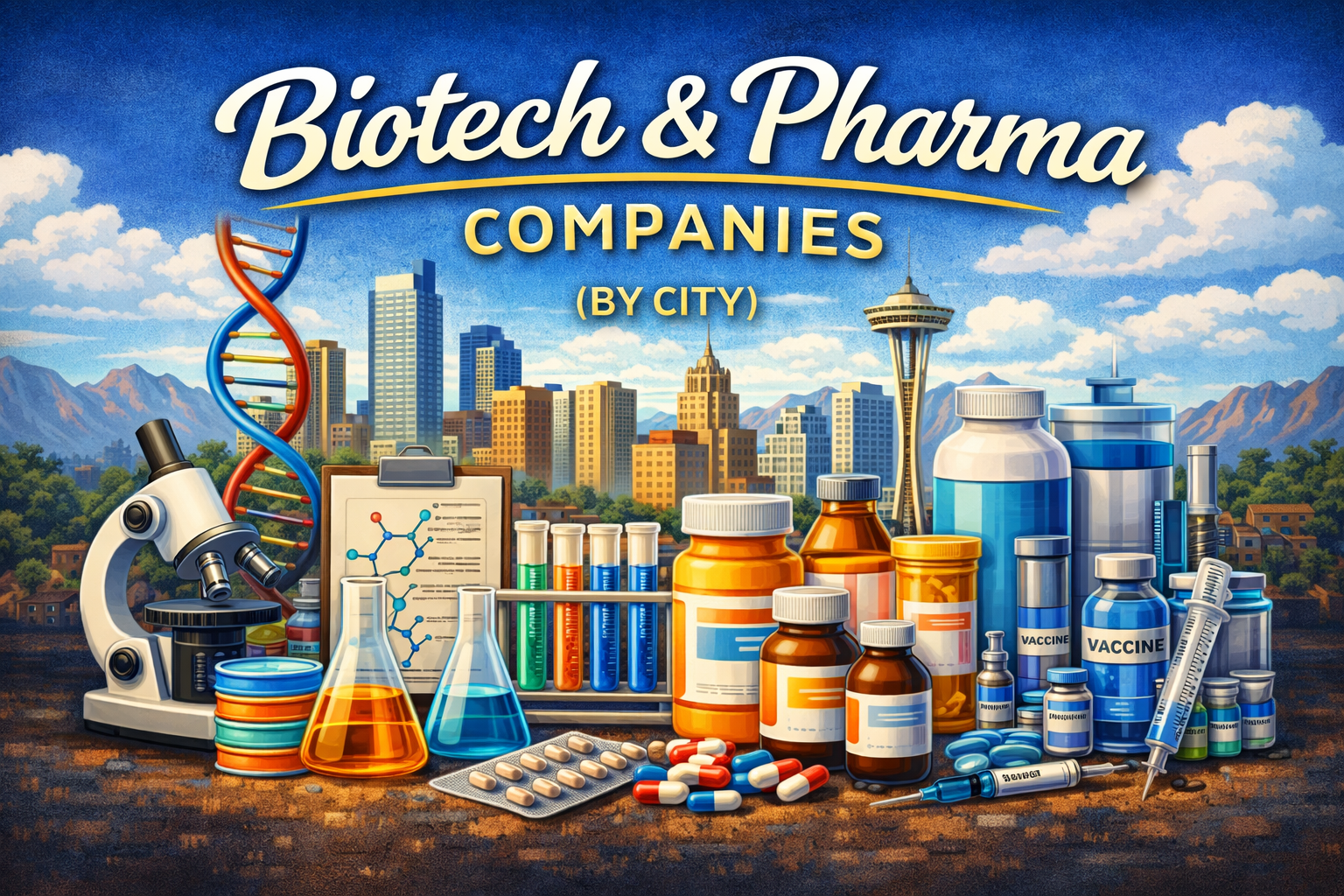 List of Biotech & Pharma Companies (by City) - Job Seekers Blog - JobStars USA