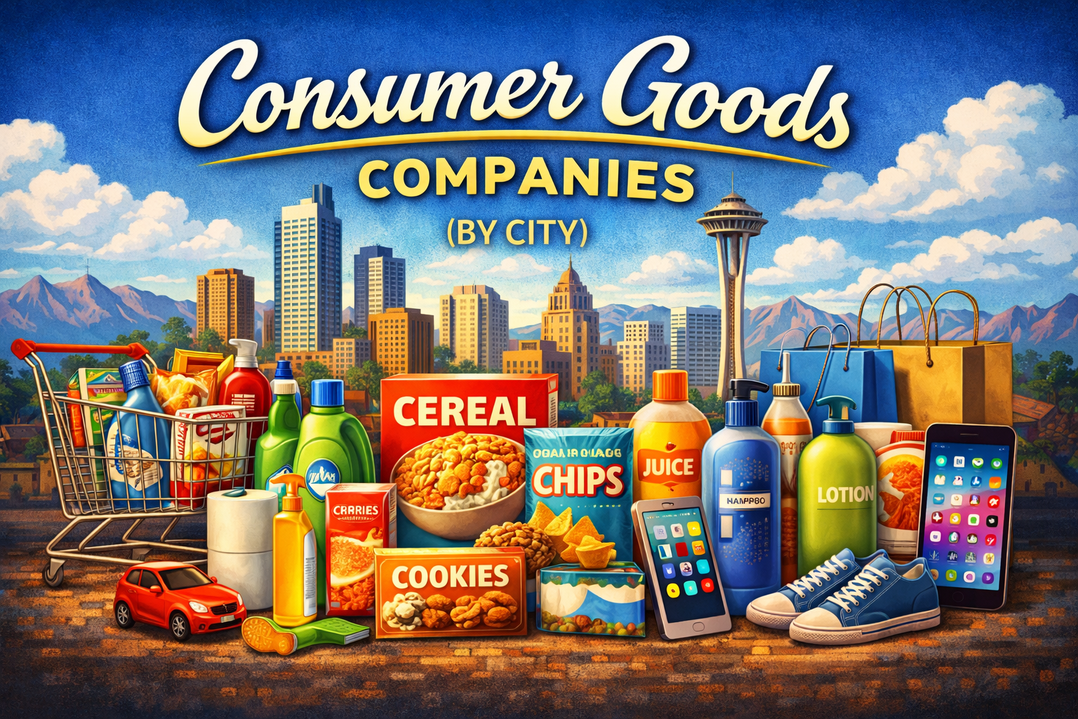List of Consumer Goods Companies (by City) - Job Seekers Blog - JobStars USA