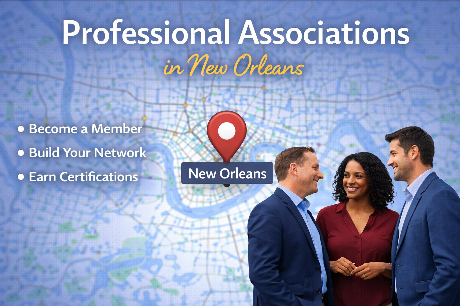 New Orleans Professional Associations and Organizations - Job Seekers Blog - JobStars USA