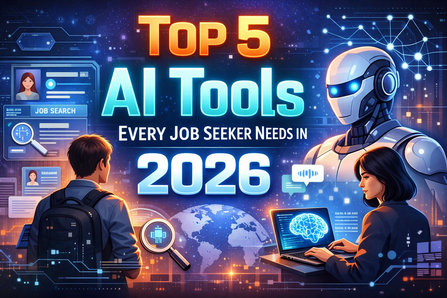 Top 5 AI Tools Every Job Seeker Needs in 2026 - Job Seekers Blog - JobStars USA