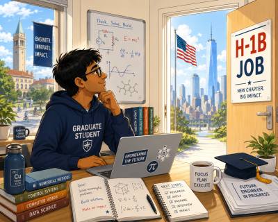 Bright future ahead for a grad student