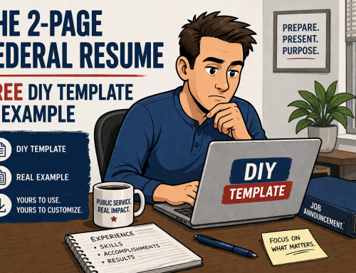 DIY Two-Page Federal Resume Template and Example (in PDF)