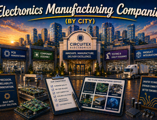 List of Electronics Manufacturing Companies (by City)