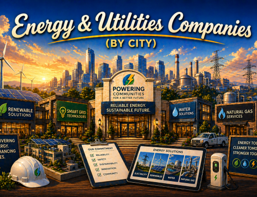 List of Energy & Utilities Companies (by City)