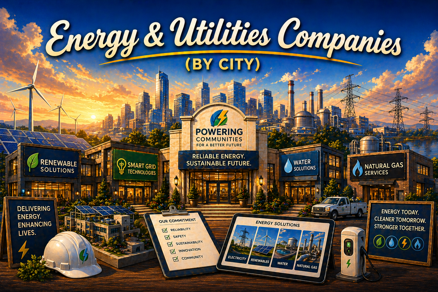List of Energy & Utilities Companies (by City) - Job Seekers Blog - JobStars USA